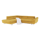 Sarokülőgarnitúra, mustár, balos, FABIA