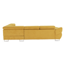 Sarokülőgarnitúra, mustár, jobbos, FABIA