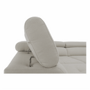 Sarokülőgarnitúra, szürke-bézs taupe, balos, FABIA