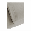 Sarokülőgarnitúra, szürke-bézs taupe, balos, FABIA