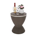 Kerti hűtőasztal, szürke, FABIR