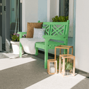 Fából készült kerti pad, neo mint, 124 cm, FABLA