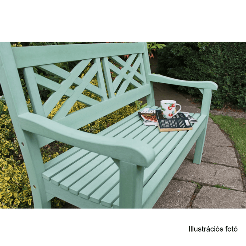 Fából készült kerti pad, neo mint, 124 cm, FABLA