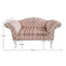 Kanapé, bézs-szürke, FABRICIO