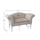 Kanapé, bézs-szürke, FABRICIO