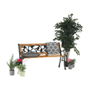 Kerti pad, fekete/természetes, FAIZA