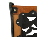 Kerti pad, fekete/természetes, FAIZA