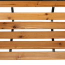 Kerti pad, fekete/természetes, FAIZA