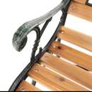 Kerti pad, fekete/természetes, FAIZA