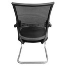 Tárgyalószék, fekete, FAJE