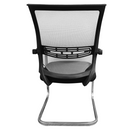 Tárgyalószék, fekete/szürke, FAJE