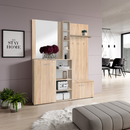 Előszobai készlet, sonoma tölgy, FANDU