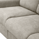 Ülőgarnitúra 3+2+1, szürkésbarna Taupe szövet, FASAN