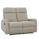 Ülőgarnitúra 3+2+1, szürkésbarna Taupe szövet, FASAN