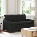 vidaXL Kanapé Fekete 156 x 81 x 87,5 cm Bársony