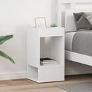 vidaXL Végasztal 2 pcs Fehér 30 x 30 x 56 cm Faanyag