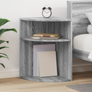 vidaXL Végasztal Szürke Sonoma 39,7 x 39,7 x 60 cm Faanyag