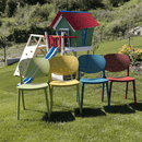 Rakásolható szék, fehér, FEDRA NEW