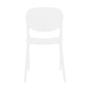 Rakásolható szék, fehér, FEDRA NEW