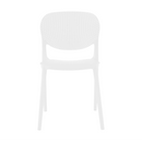 Rakásolható szék, fehér, FEDRA NEW