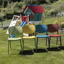 Rakásolható szék, fehér, FEDRA NEW