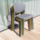 Rakásolható szék, sárga, FEDRA NEW