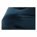 Dizájnos fotel, kék Velvet anyag, FEDRIS