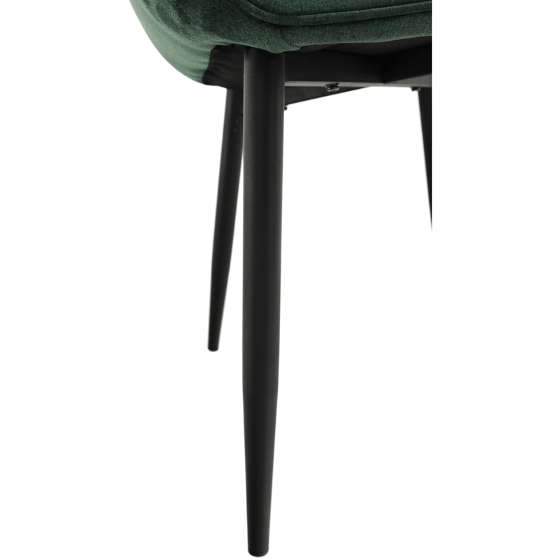 Dizájnos fotel, zöld Velvet anyag, FEDRIS