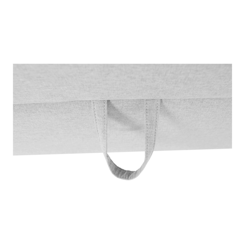 Boxspring típusú ágy 180x200, világosszürke, FERATA KOMFORT