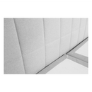 Boxspring típusú ágy 160x200, világosszürke, FERATA KOMFORT