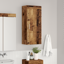 vidaXL Fürdőszobai faliszekrény TULUM Öreg fa 37 x 24,5 x 86 cm