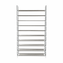 10-soros cipőpolc, szürke, FILOU