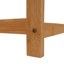 5 polcos polcállvány, természetes bambusz, FIORE TYP 3