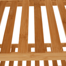 5 polcos polcállvány, természetes bambusz, FIORE TYP 3