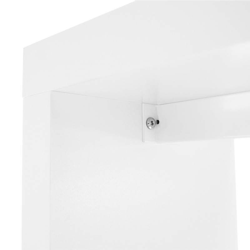 Konzolasztal, fehér, FITRON