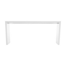 Konzolasztal, fehér, FITRON