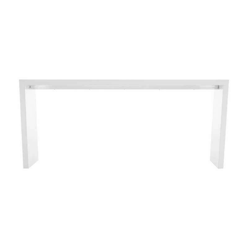Konzolasztal, fehér, FITRON