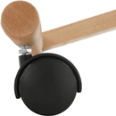 Ergonomikus térdelőszék, narancs/bükkfa, FLONET