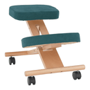 Ergonomikus térdelőszék, kerozin/bükkfa, FLONET