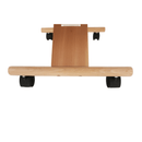 Ergonomikus térdelőszék, szürkésbarna Taupe/bükkfa, FLONET