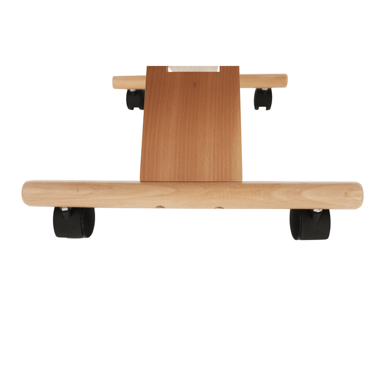 Ergonomikus térdelőszék, szürkésbarna Taupe/bükkfa, FLONET