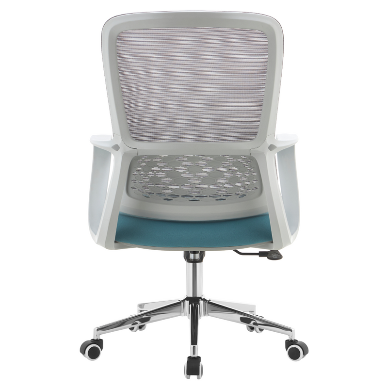 Irodai szék, szürke/kék, FOSTER TYP 2