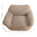 Babzsák, világosbarna, FUFY