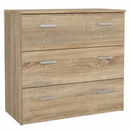 komód, tölgy sonoma, GARBO 3