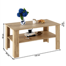 Dohányzóasztal, tölgy artisan, GAUDI