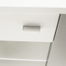 Nappali bútor, fehér/szürke, GENTA