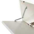 Nappali bútor, fehér/szürke, GENTA