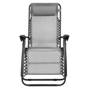 Kerti állítható szék, világosszürke, GERALD NEW