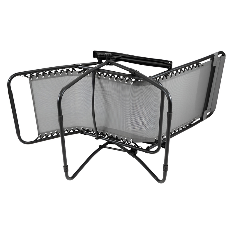 Kerti állítható szék, világosszürke, GERALD NEW