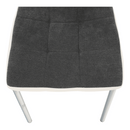 Étkezőszék, sötétszürke/fehér, GERDA New